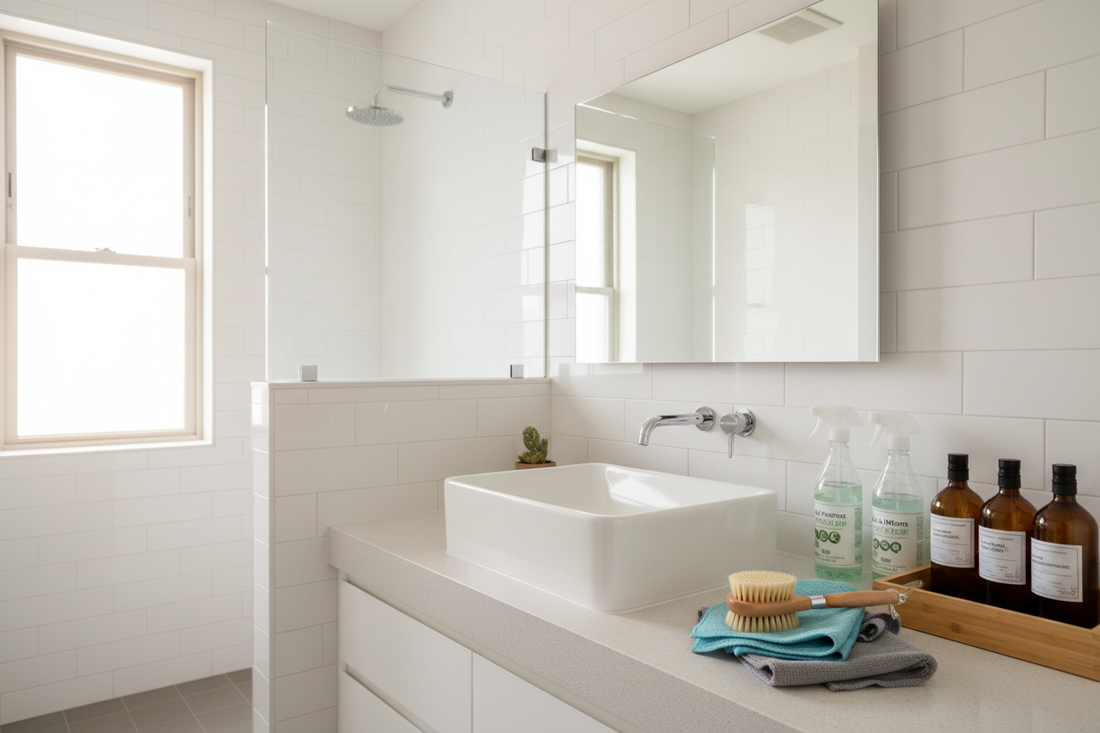 How to Clean Your Bathroom Efficiently (Without Wasting Time)