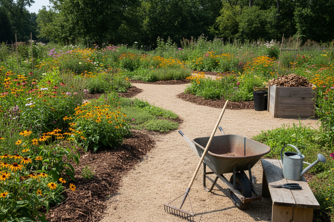 How to Clean Your Garden Efficiently (And Keep It Low-Maintenance)