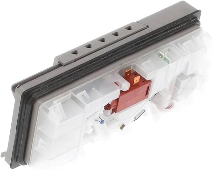 DD59-01002A Dishwasher Detergent & Rinse Aid Dispenser Assembly (OEM) 7.7 * 3.3 * 2.2 in - Compatible Replacement With Samsung Dishwasher Parts