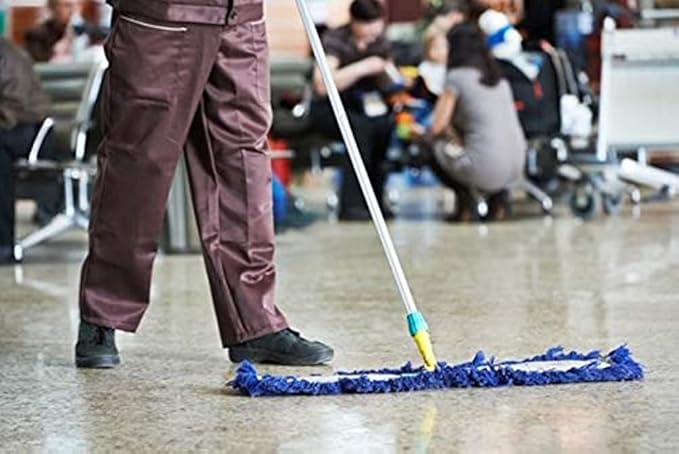 MISTY Crystal Clear Dust Mop Treatment - 1 Gallon (Case of 4) 1003411 - Helps in Removal of Dirt, and Abrasive Matter from Wood, Asphalt, Linoleum, Vinyl, VCT, Rubber, Concrete, and Gym Floors