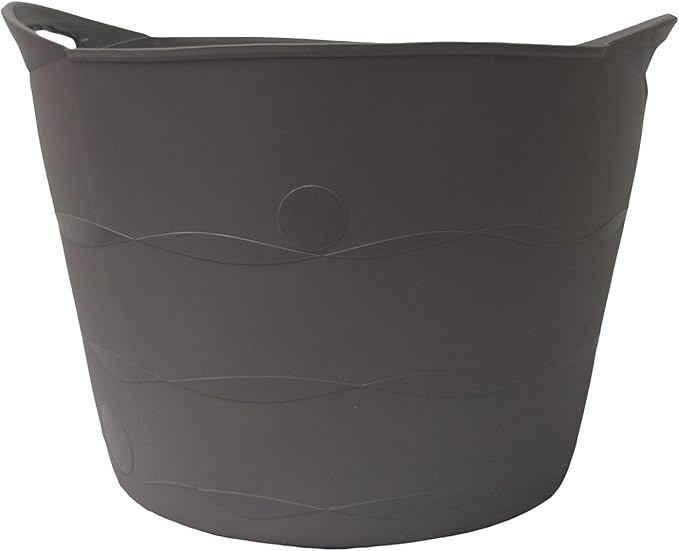 TuffTote® Multi-Use Bucket, Charcoal, 7 gal
