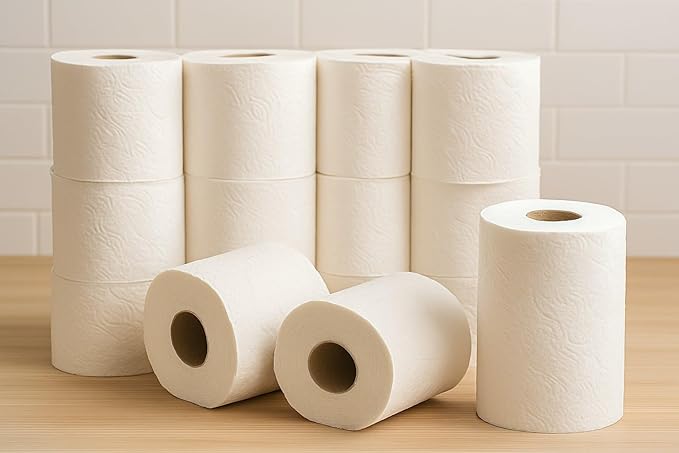 Ultra Soft Bath Tissue, 32 Mega Rolls, 128 Regular Rolls | 2-Ply Toilet Paper | 224 Sheets/Roll | Gentle, Strong & Septic-Safe