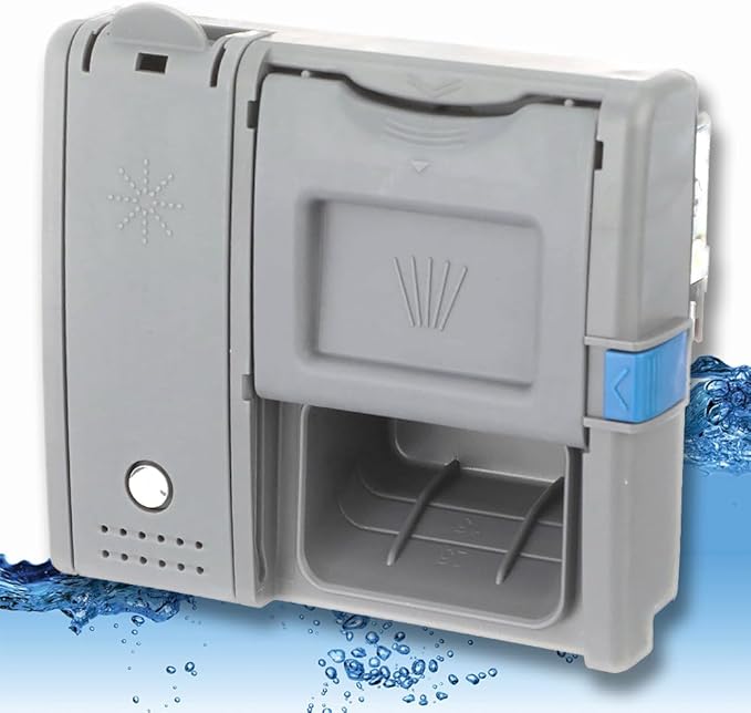 DD81-02628A Dishwasher A/S- Dispenser Rinse Aid (4.2 * 4.7 * 2.1in), DD81-02202A Detergent & Rinse Aid Dispenser - Compatible for Samsung DW80M2020US, DW80R2031US/UG, DW80N3030US/UW/UB etc. Part