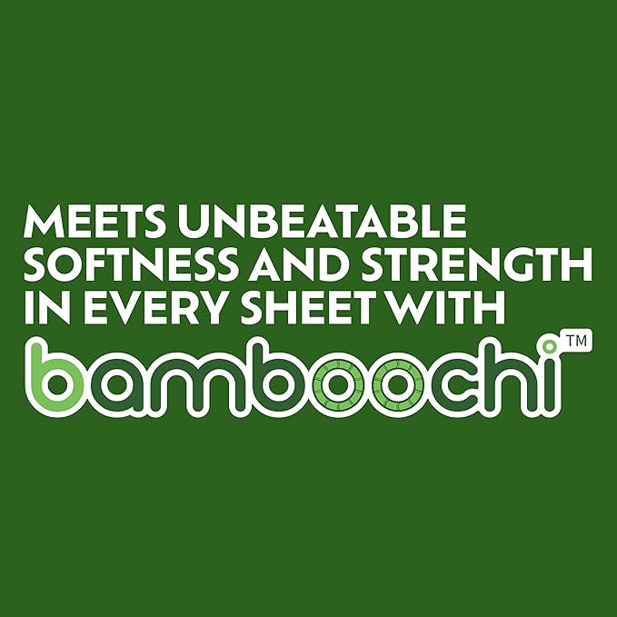 Bamboo Toilet Paper, Septic Safe Toilet Paper 2 Ply 24 Rolls 300 Sheets Per Roll, Soft Unscented Bath Tissue, RV Safe, Eco-Friendly, Non Chlorine, PFAS Free, Made in Canada