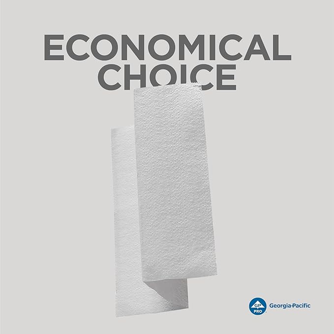GP Georgia-Pacific Professional Series Premium 2-Ply Multifold Paper Towels by GP PRO, White, 2344214, 150 Towels Per Pack, 16 Packs Per Case