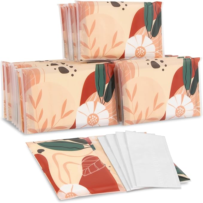 22 Packs Travel Tissue Packs - Pocket Tissues Travel Size 8 Count 3-ply Paper Pocket for Travelling, Wedding, Party Favors,Car, Handbags, Pockets