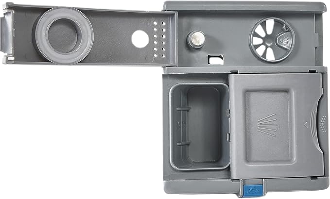 DD81-02628A Dishwasher A/S- Dispenser Rinse Aid (4.2 * 4.7 * 2.1in), DD81-02202A Detergent & Rinse Aid Dispenser - Compatible for Samsung DW80M2020US, DW80R2031US/UG, DW80N3030US/UW/UB etc. Part