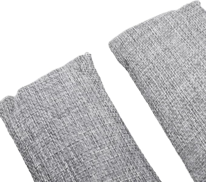 Activated Charcoal Odor Absorber Bags, 4pcs Reusable Bamboo Charcoal for Home, Car, Wardrobe