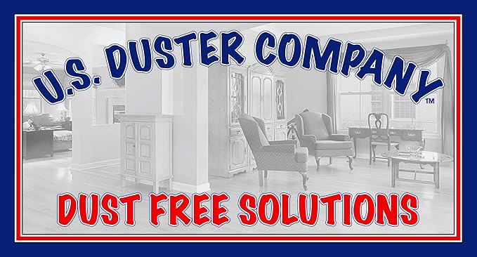 Cobweb Duster Extendable 18 Foot High Reach Ceiling Fan Duster | 3-Stage Aluminum Telescoping Pole | Medium Stiff Bristles | Long Handle Webster Microfiber Duster for Cleaning | U.S Duster Co.