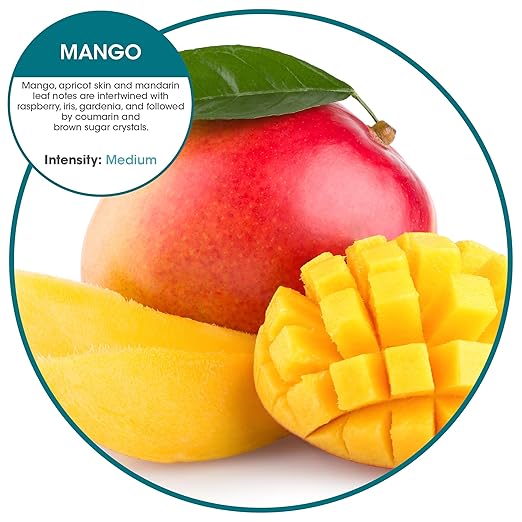 Fresh Products myfresh 2.0 Personal Air Freshener with Dry Fragrance Technology for Small Spaces Compact Design Motion Sensor Battery Included Mango 6 pk
