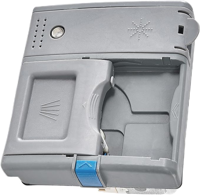 DD81-02628A Dishwasher A/S- Dispenser Rinse Aid (4.2 * 4.7 * 2.1in), DD81-02202A Detergent & Rinse Aid Dispenser - Compatible for Samsung DW80M2020US, DW80R2031US/UG, DW80N3030US/UW/UB etc. Part