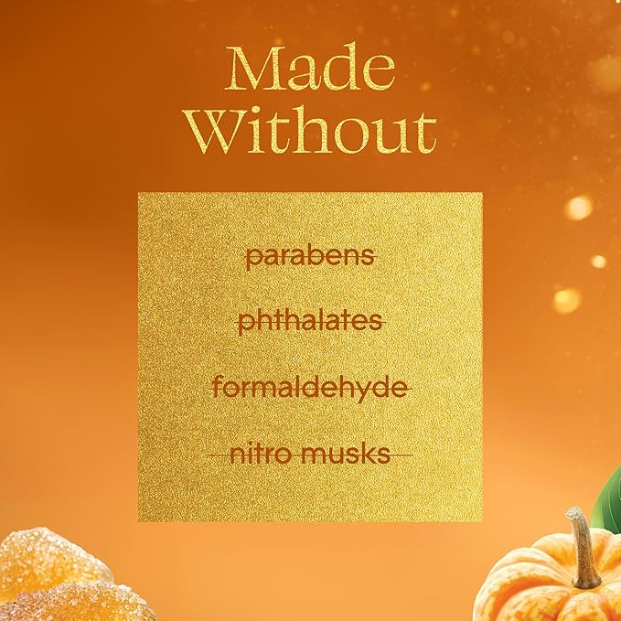 Glade PlugIns Refills Air Freshener, Pumpkin & Ginger, Scented and Essential Oils for Home and Bathroom, 0.67 Fl Oz, 5 Count