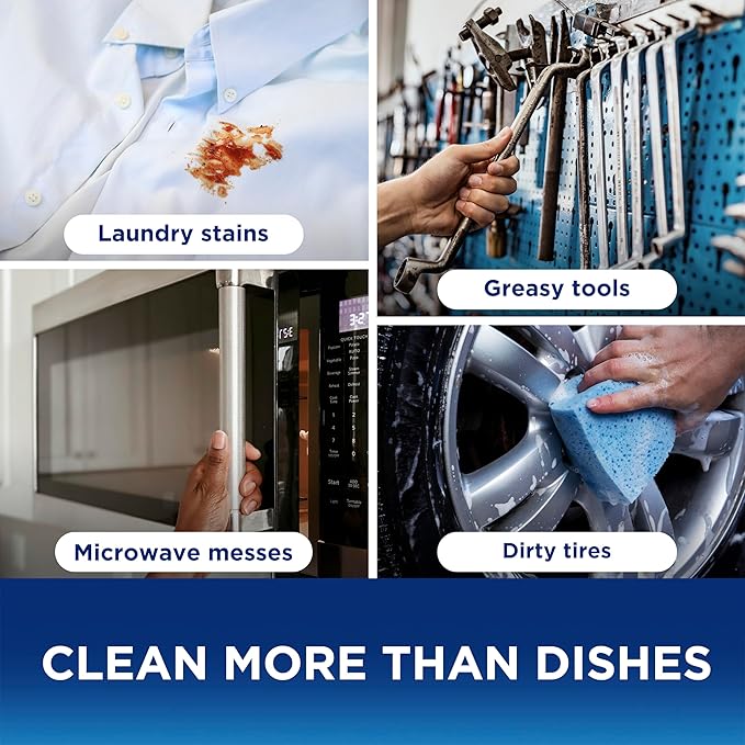 Dawn Platinum Dish Soap Liquid, Dishwashing Liquid, Grease Removal, Fresh Rain, 2x54.8oz Bundle