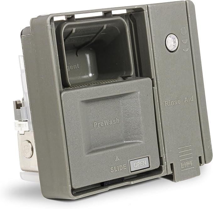 [Upgraded] BlueStars W10861000 Dishwasher Detergent Dispenser - Compatible with Whirlpool Kitchenaid Dishwasher Rinse Aid Dispenser WDT730PAHZ0 - Replaces W10620296 W10620298 W10620297 PS11731570
